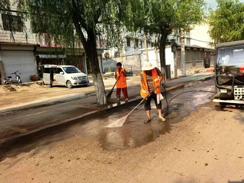 雨后洗城煥新顏 單縣環(huán)衛(wèi)中心強(qiáng)化環(huán)境衛(wèi)生與公共設(shè)施安裝服務(wù)